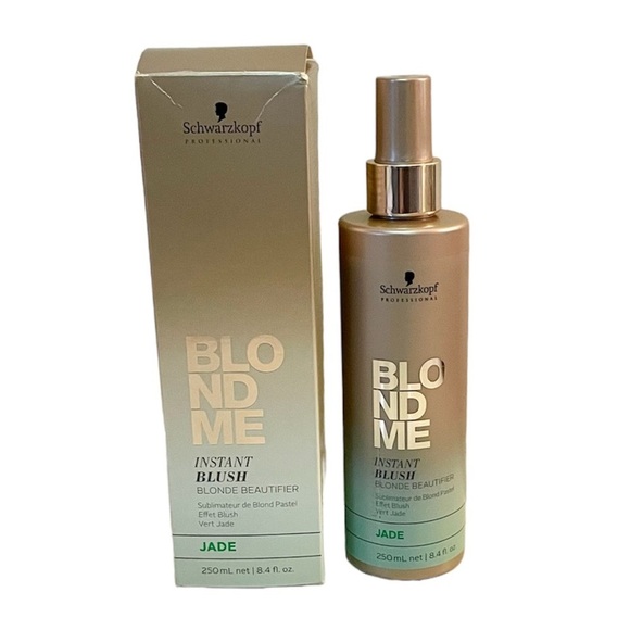 Schwarzkopf Professional BlondMe Instant Blush Temporary Jade Green Haircolor - Picture 1 of 14